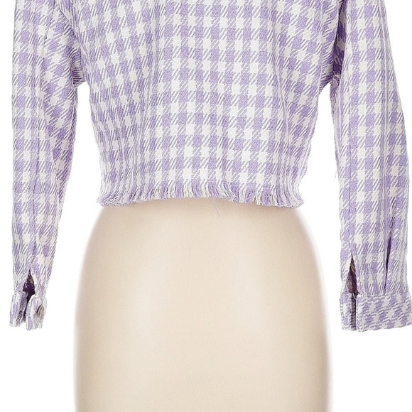 Goodnight Macaroon Purple & White Jacket - Picture 3 of 5